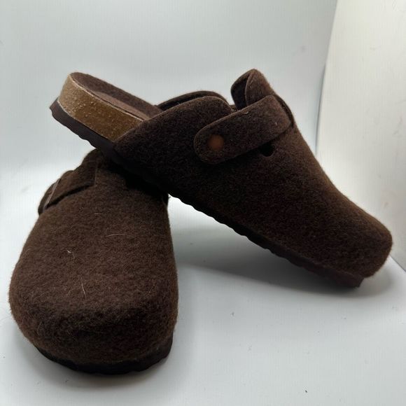 CUSHIONAIRE Womens Clog 7.5 BROWN - Picture 6 of 7